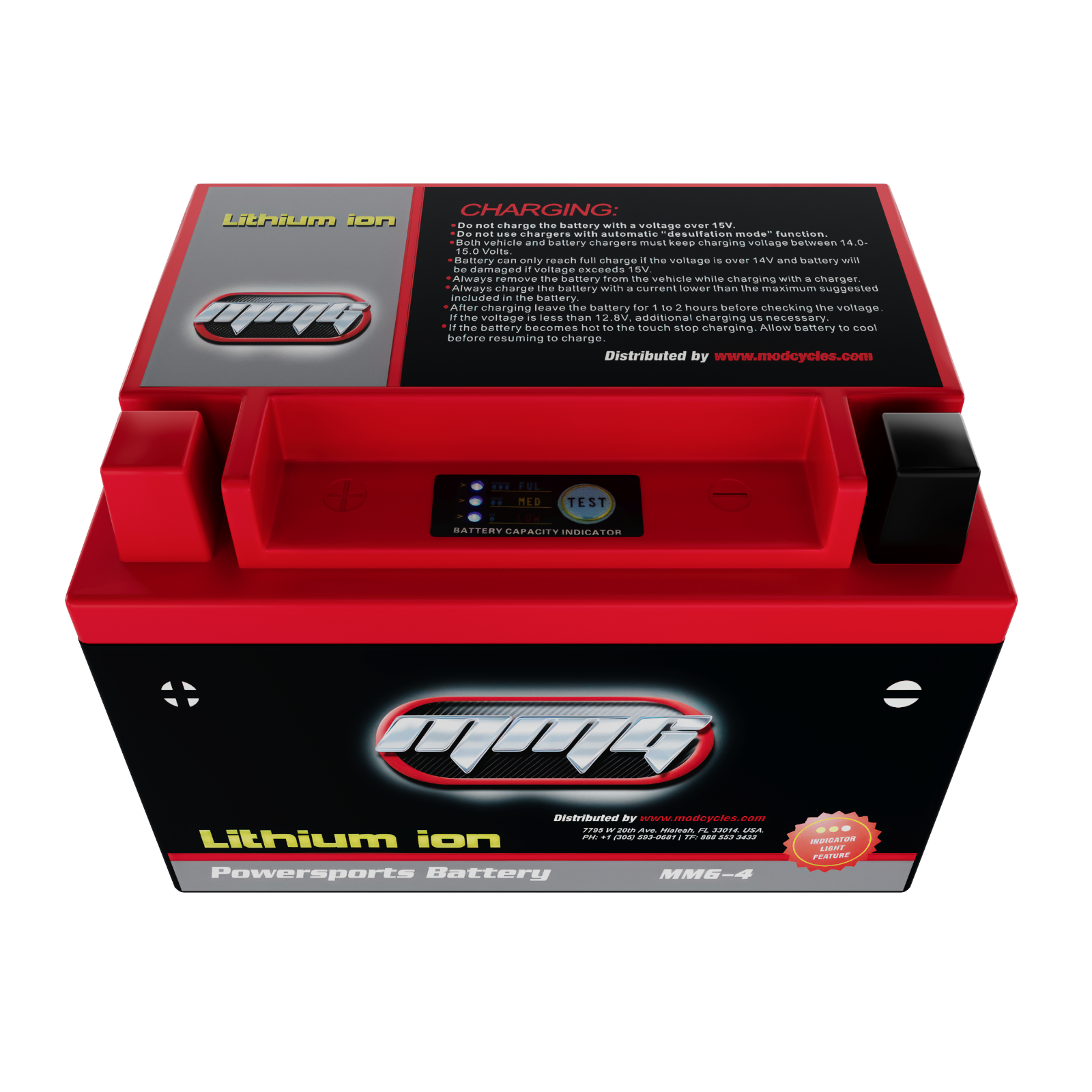 MMG YTZ14S Z14S Lithium Ion Sealed Activated Powersports Battery 12V 300 CCA