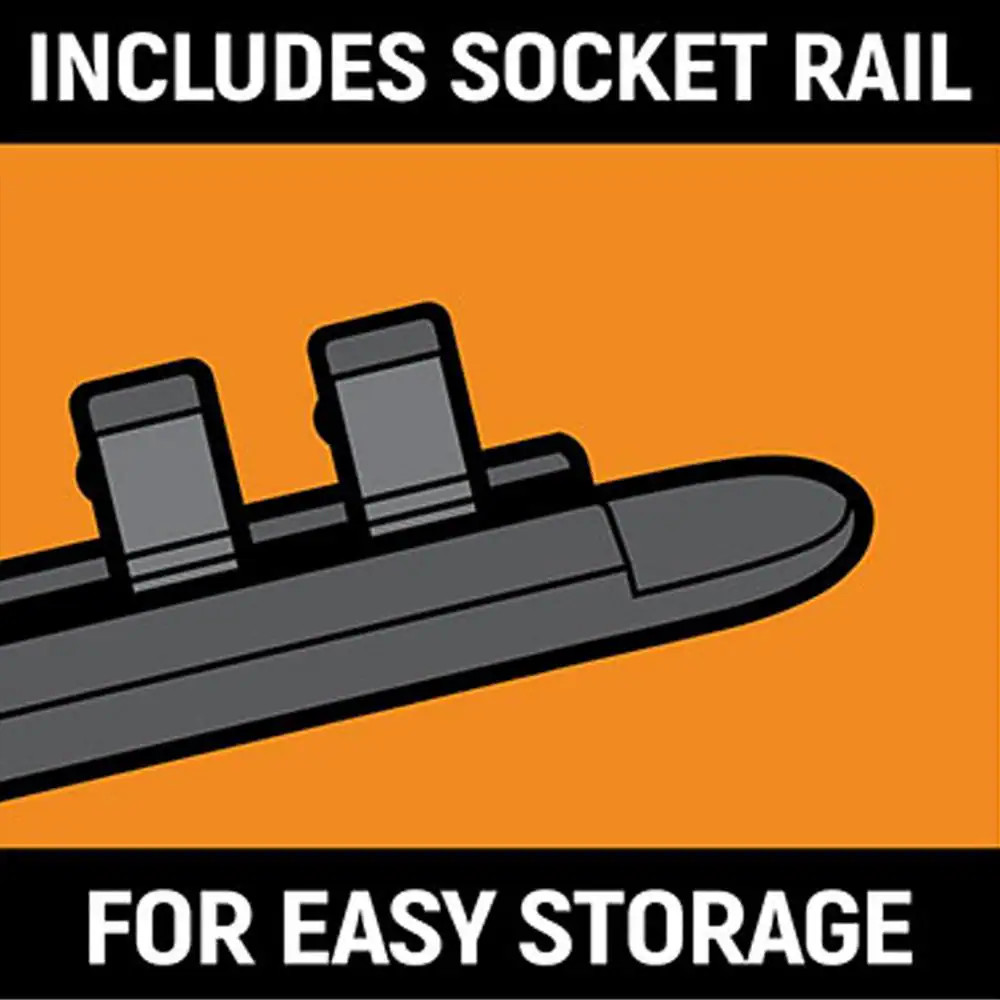 3/8 In. Drive SAE Hex Bit Socket Set (12-Piece)