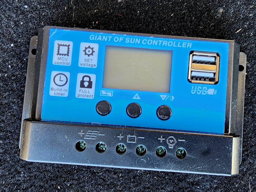 ALLPOWERS 20A Solar Charger Controller Solar Panel Battery Intelligent Regulator