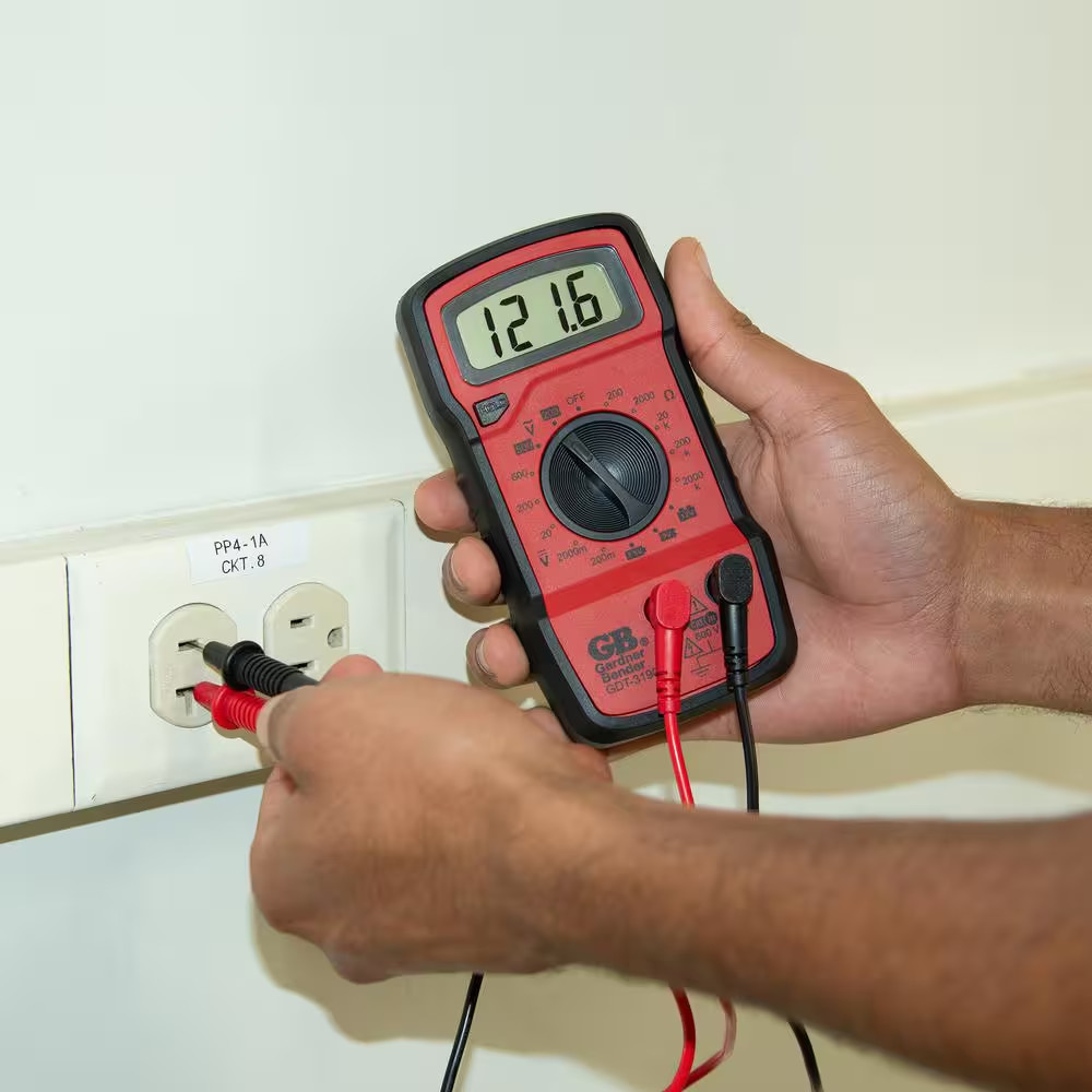 4-Func 14-Range Manual Digital Multimeter