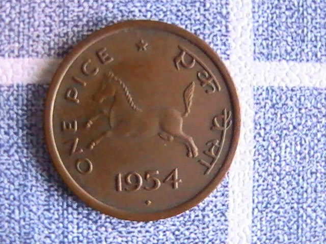 INDIA ONE PICE 1954