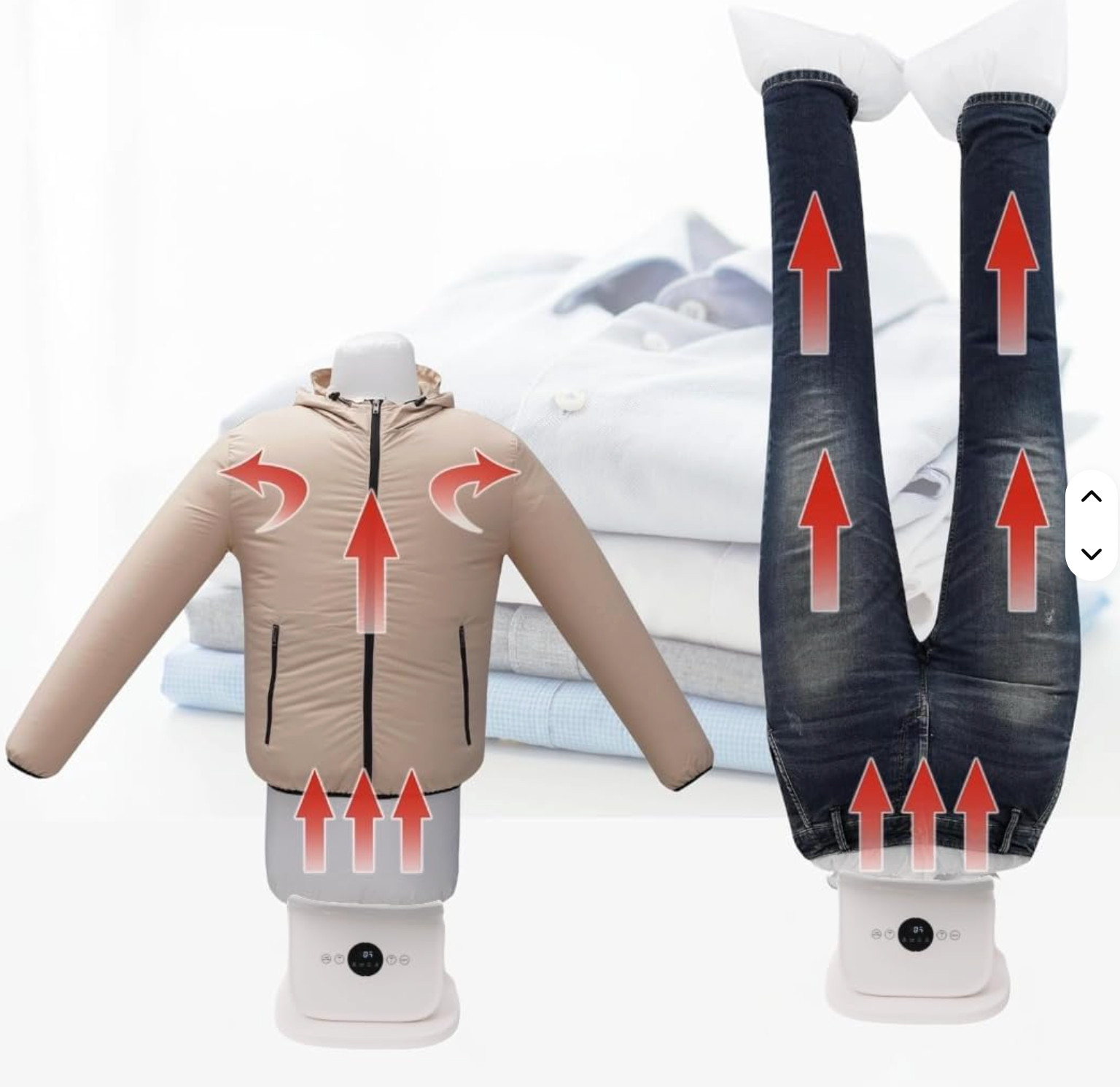 PRE-ORDER HUA Automatic Clothing Ironing Machine – Pants & Shirt Steamer Iron