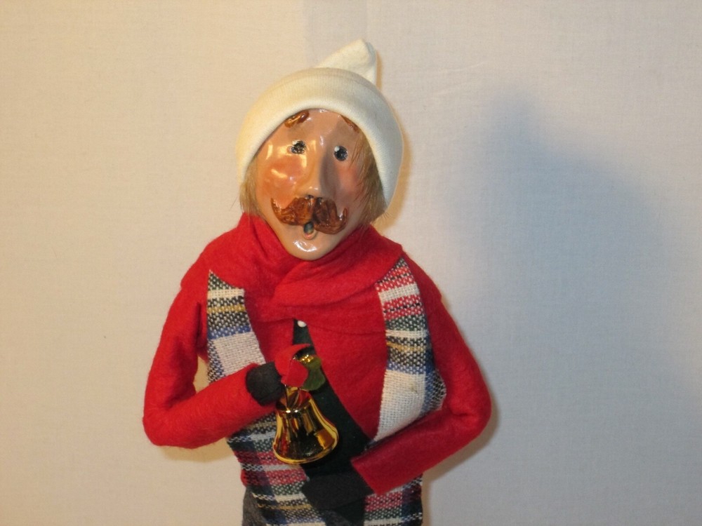 Byers Choice 1987 Handsome Man with Bell