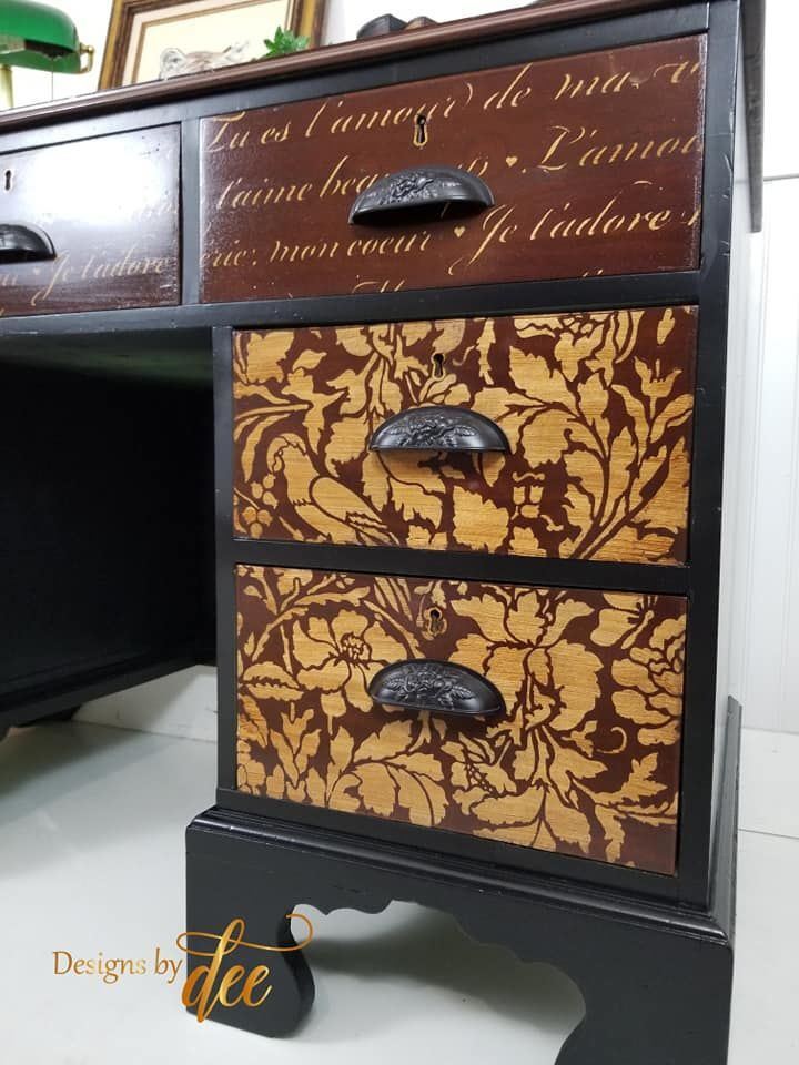 3-3/4" Old Rose Pattern Cup Pull Oil Rubbed Bronze