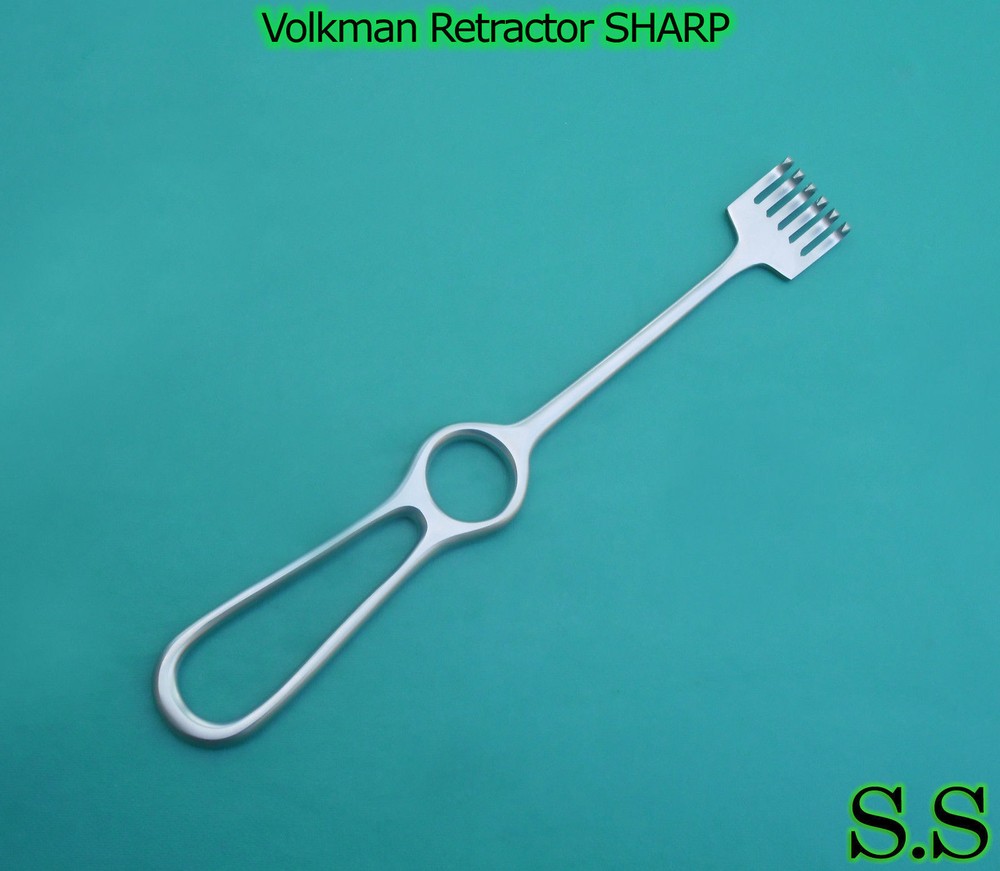Volkman Retractor 6 SHARP Prongs Surgical Instruments