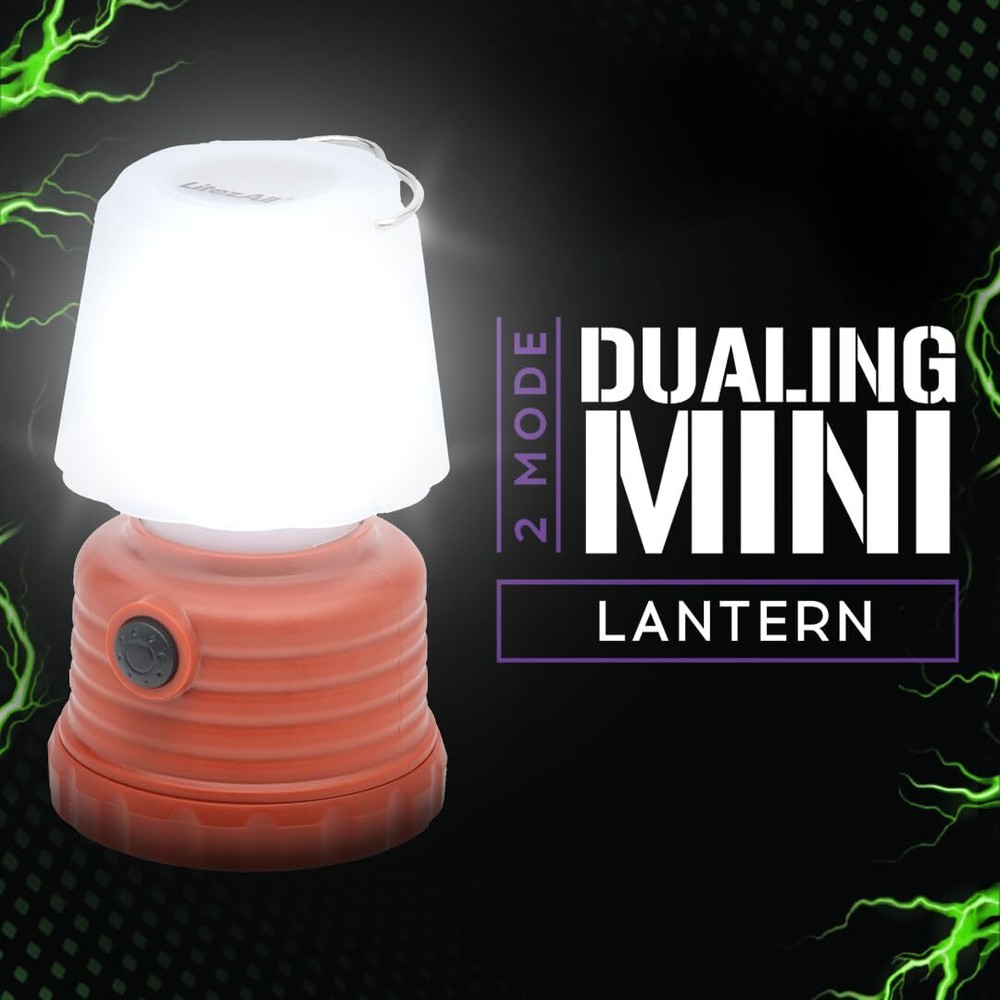 24310 Mini Lantern With White Or Simulated Flame