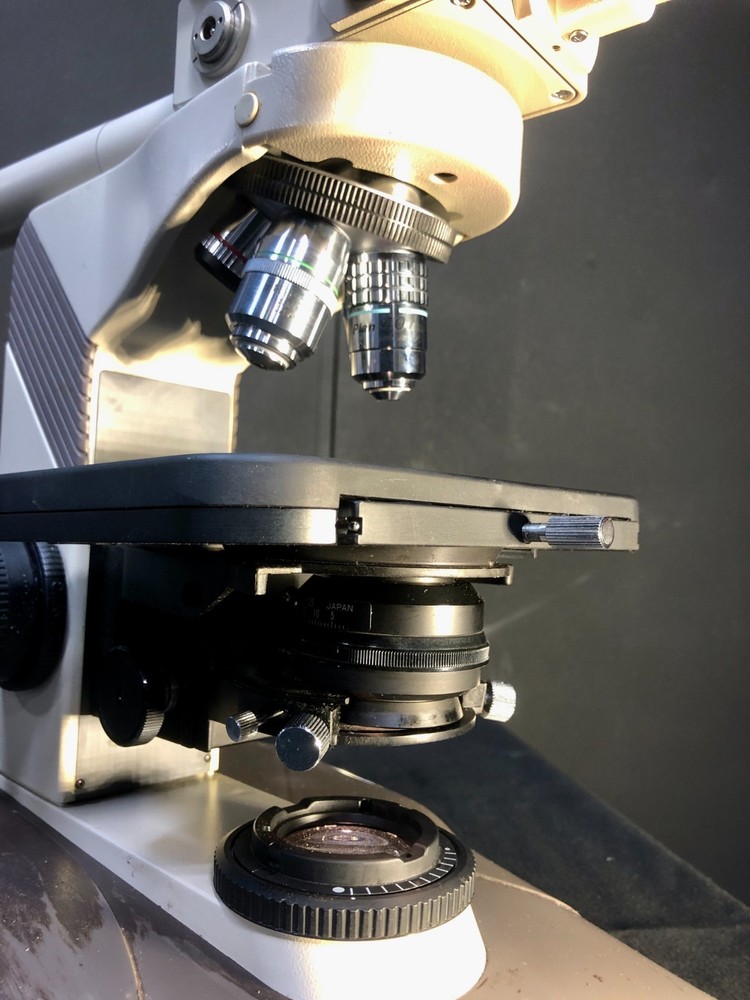 Nikon Labophot 2 Microscope Dual Viewing Heads with 5 Objectives