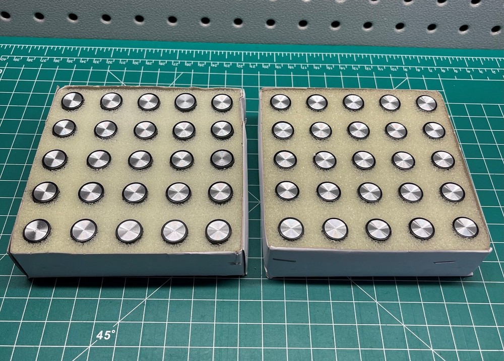 Aluminum Knobs 24mm Retro Metallic Arrow Pointer 100 pcs