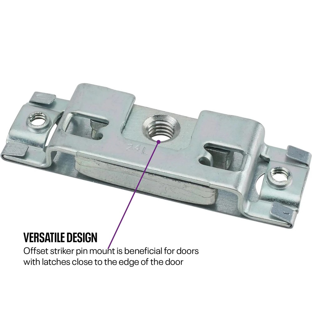 Universal Slim-Line Bear Jaw Complete Door Latch Kit