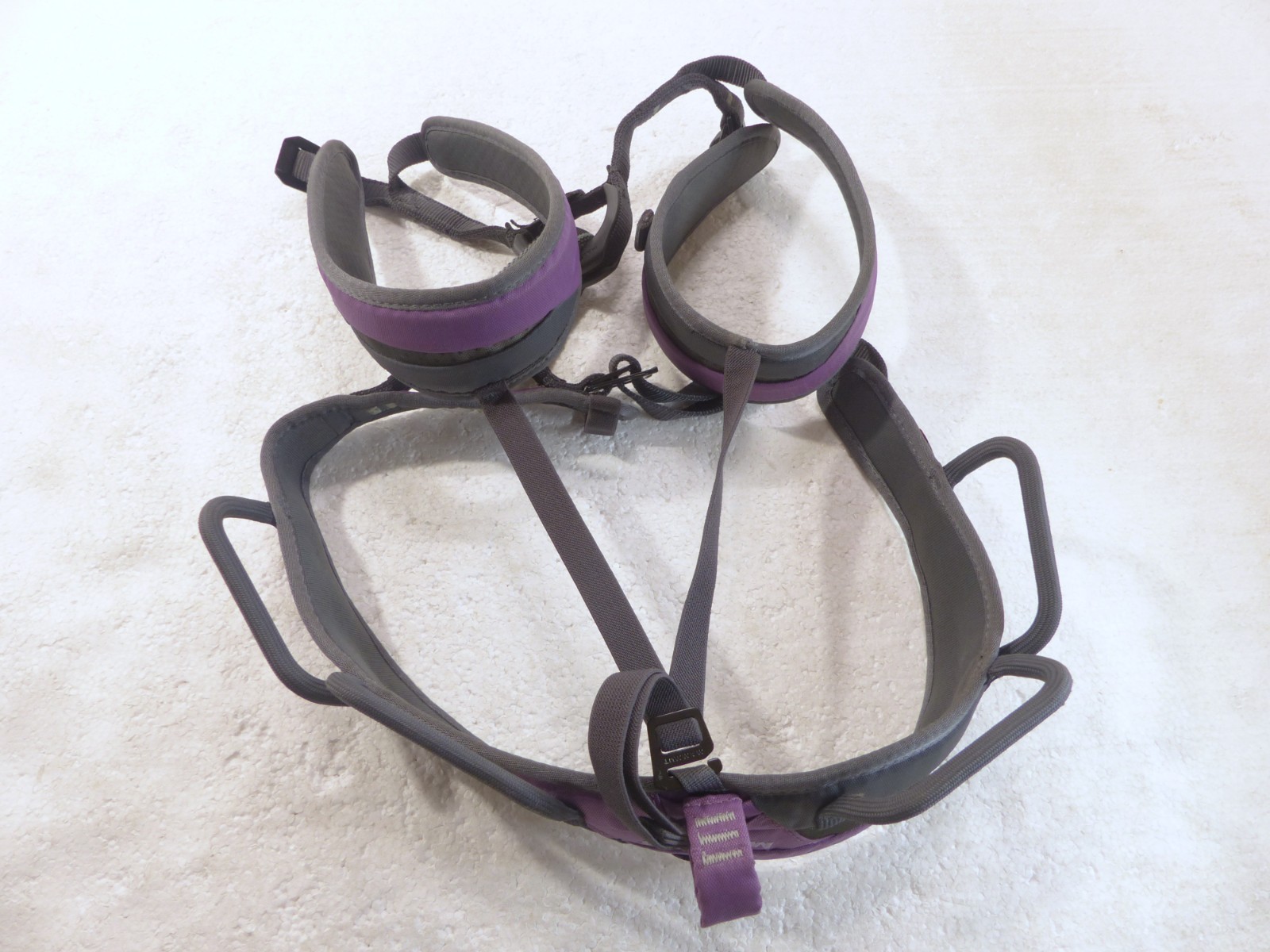Women's Mammut OPHIR 3 Slide Type C Purple & Gray Rock Climbing Harness Size S