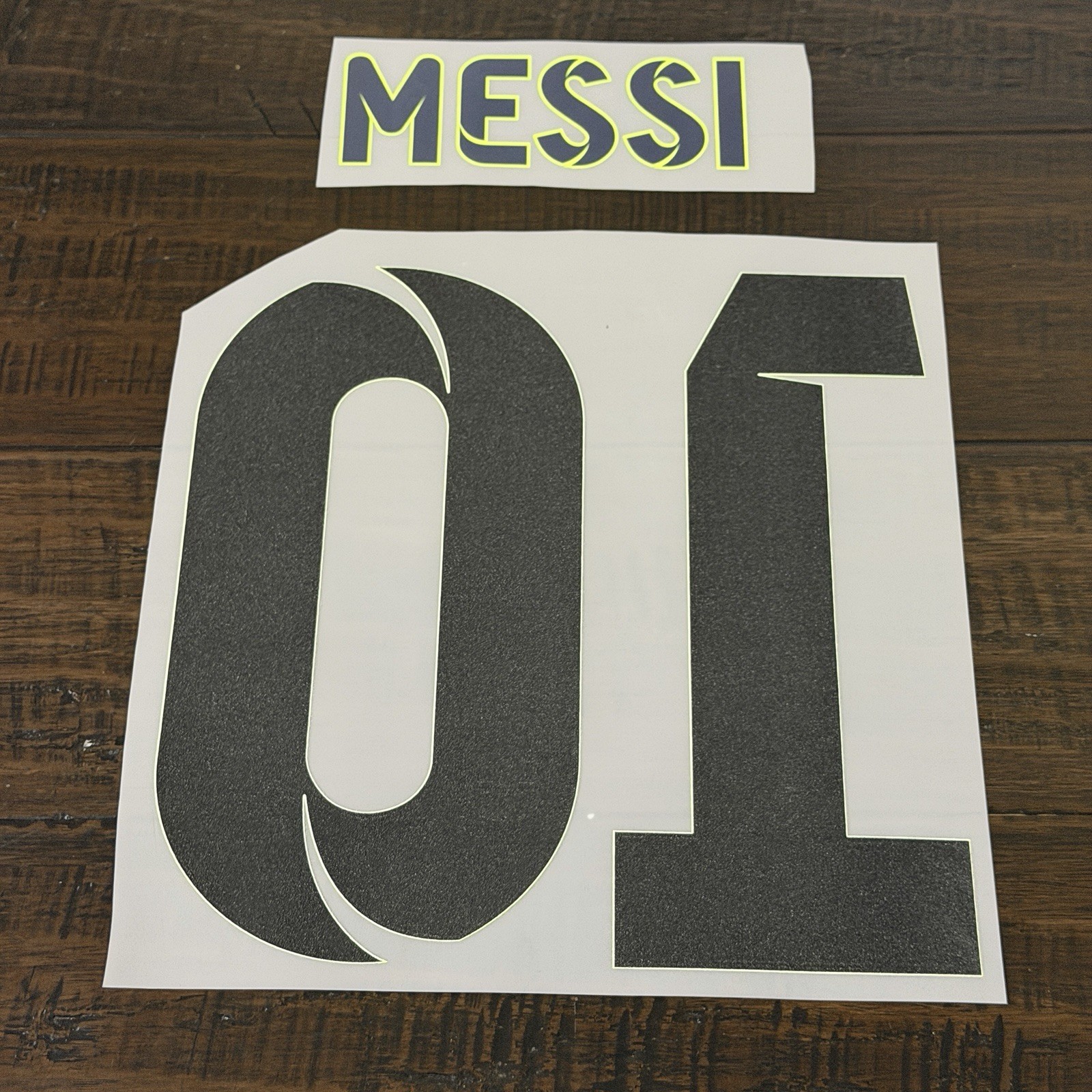 2014-15 MESSI Away Barcelona Nameset Name Number Champions League La Liga