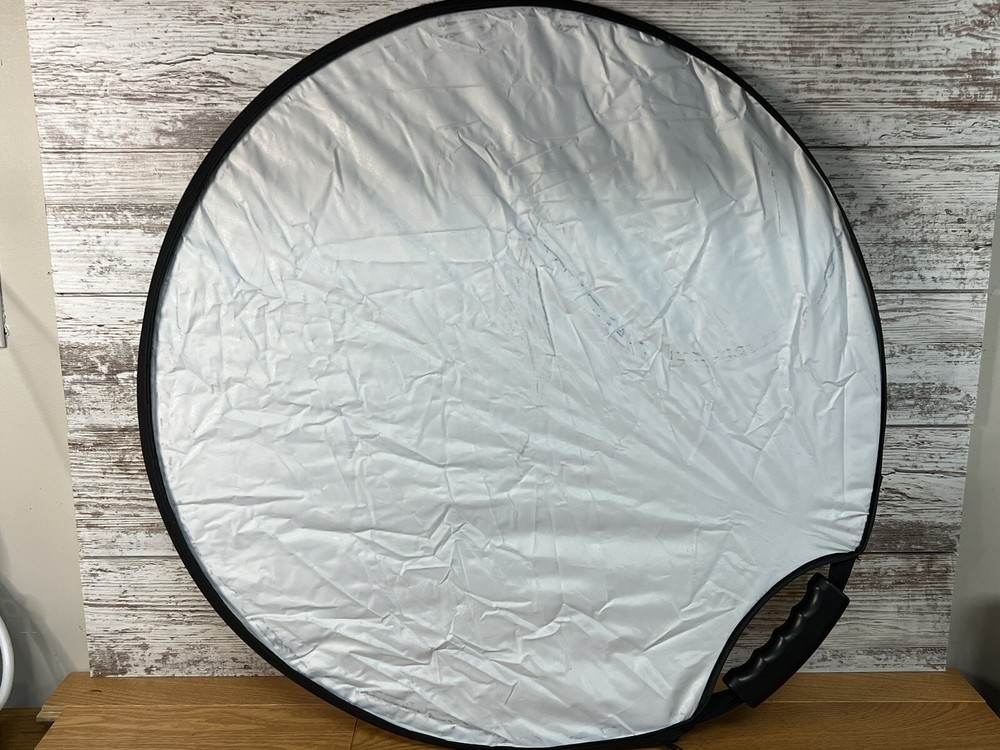 Selens 5 in1 24" Collapsible Reflector Light Diffuser with Handle Grip NEW