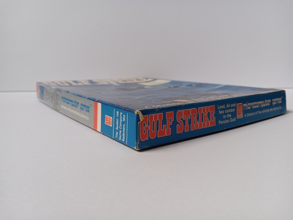 Commodore 64/128 Gulf Strike Computer Game Software Tested/Works Avalon Hill