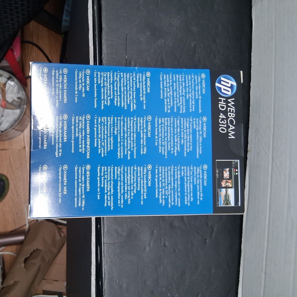 NEW HP Webcam HD 4310