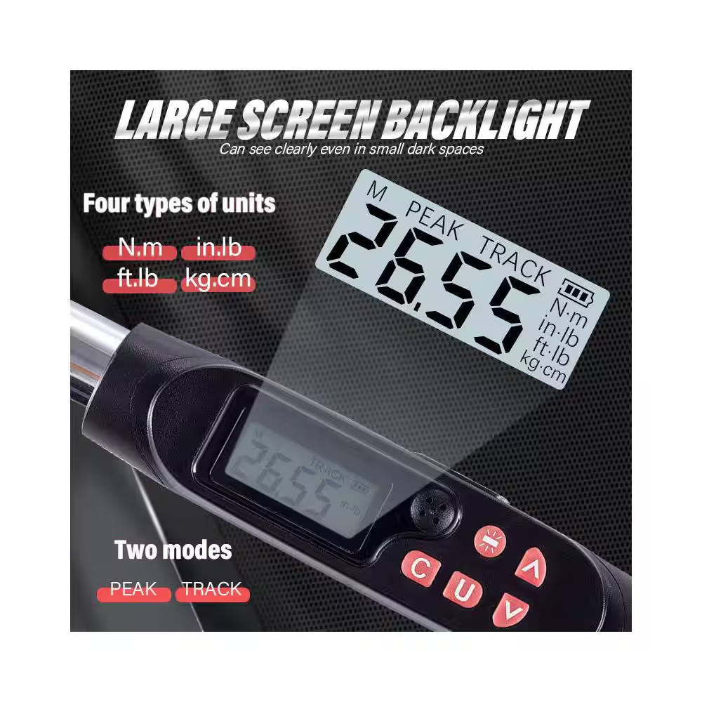 3/8 in. Drive Digital Torque Wrench