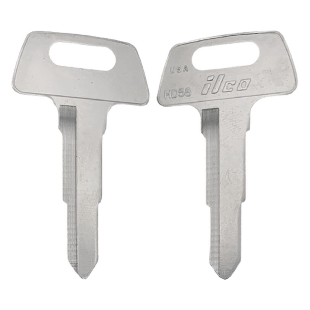 HD58 Key Blank Nickel