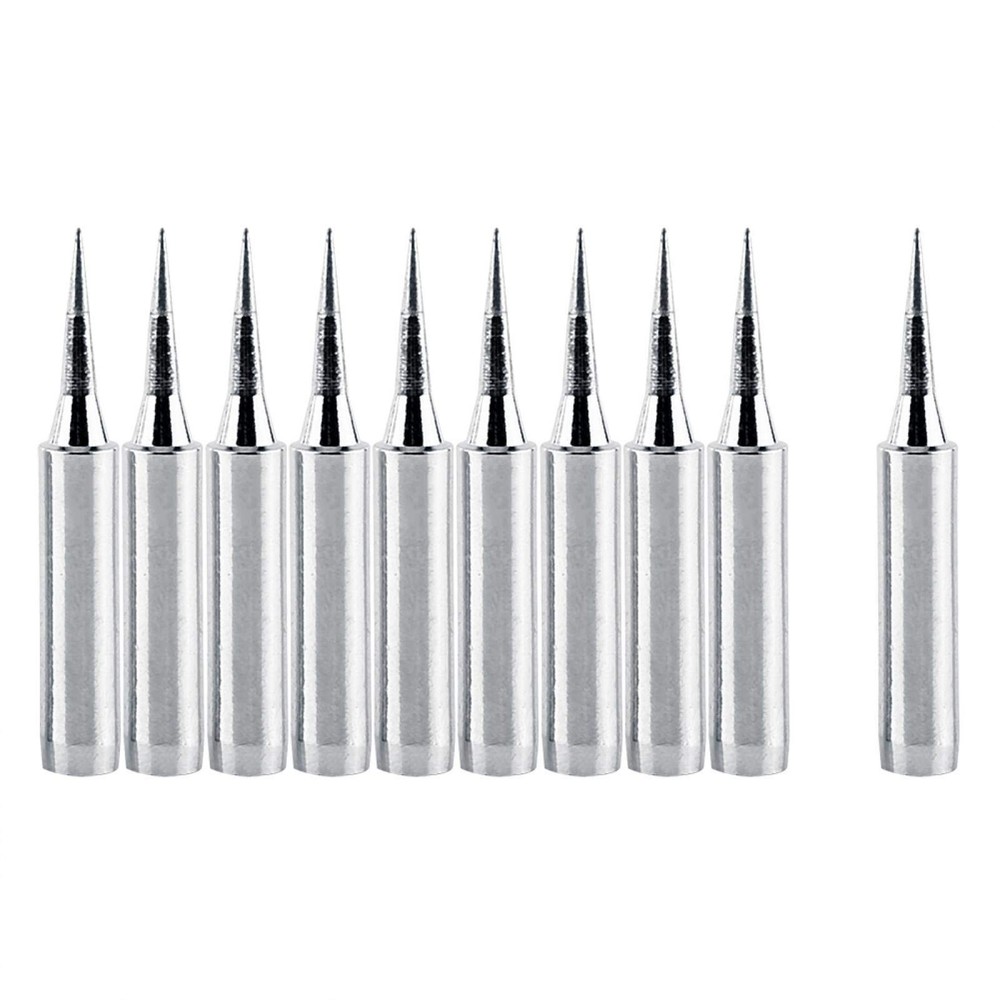 10Pcs Soldering Tips, Mechanic Iron Tips Replaceable Micro