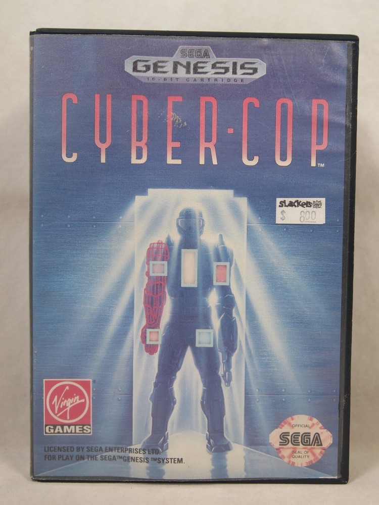 Cyber-Cop (SEGA Genesis) Authentic BOX ONLY