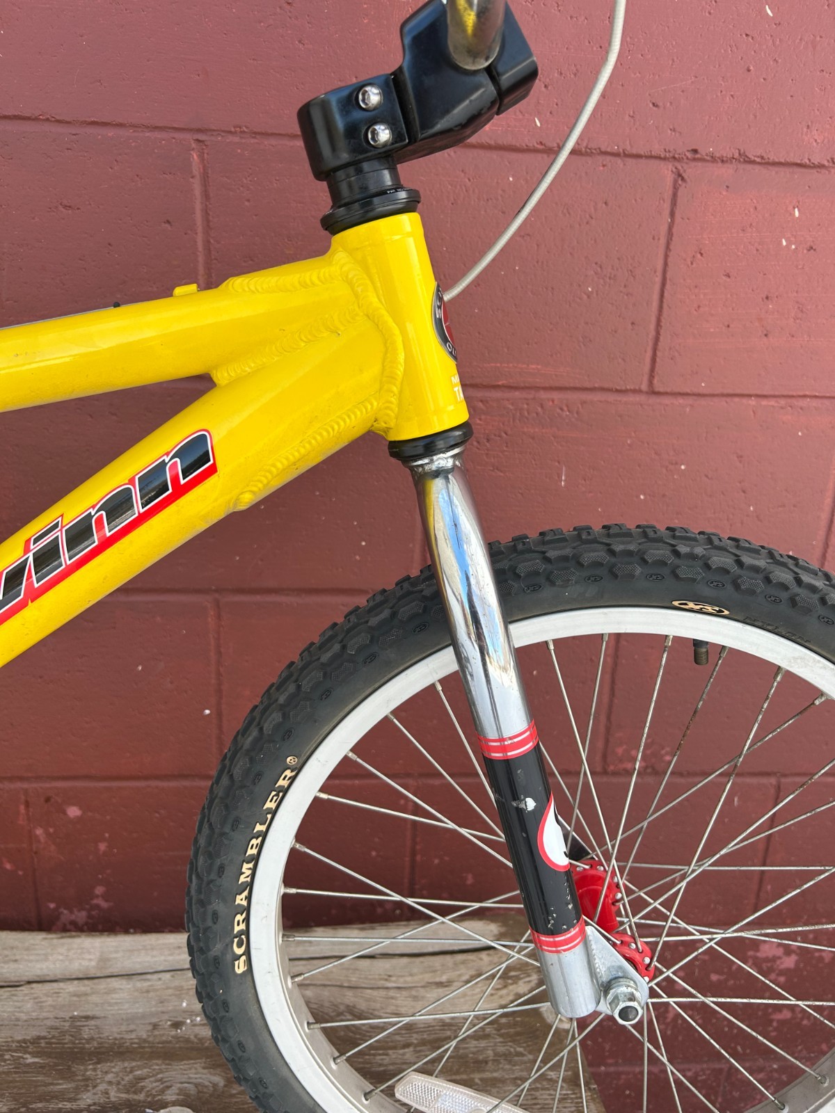 Schwinn Pro Stock Special Edition Yellow BMX Bike