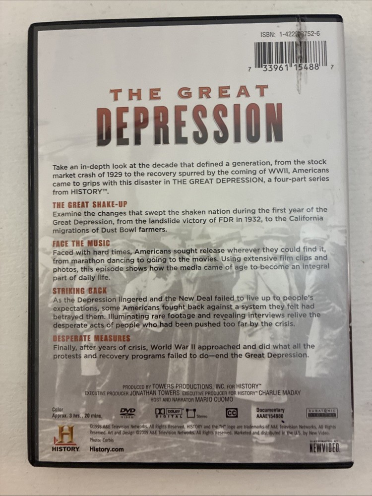 The Great Depression [DVD]