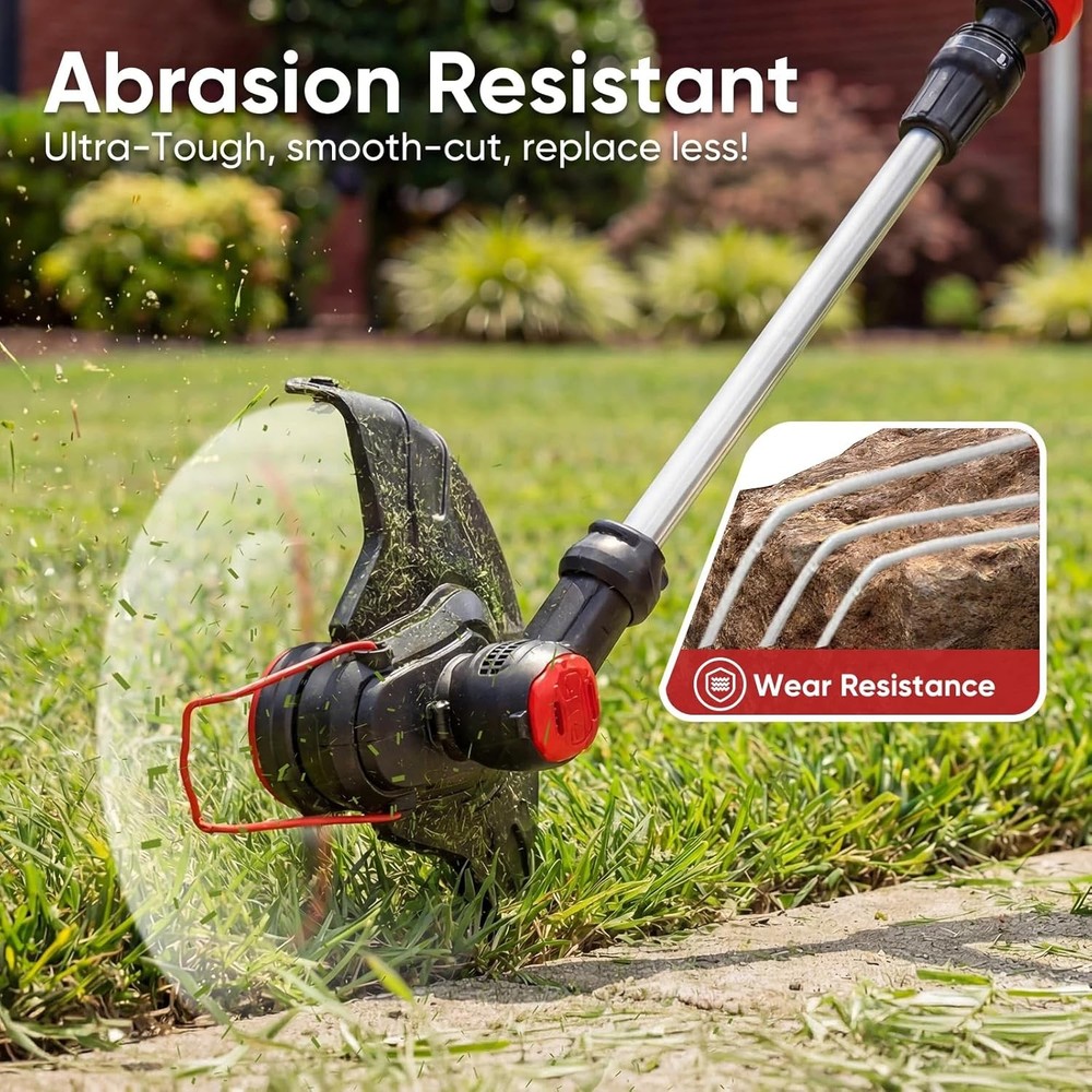 8 Pack CMZST0653 Weed Eater String Compatible With Craftsman Weed Wacker, 0.065"