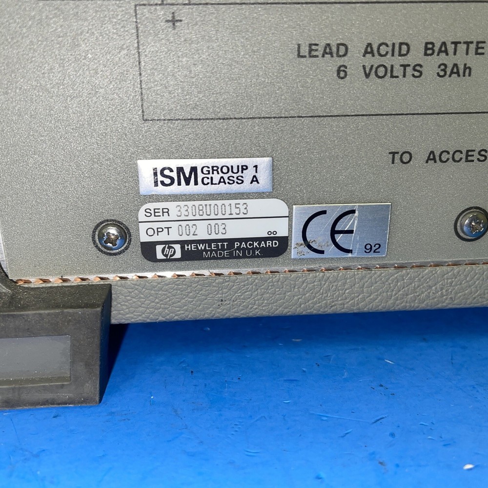 HP Hewlett-Packard 37701B T1 TESTER DATACOM TESTER