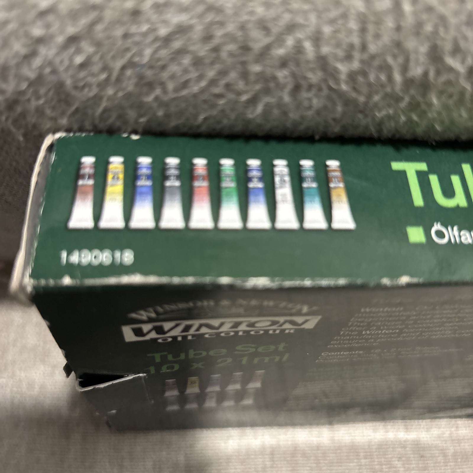 Winsor & Newton Winton Oil Colour Paint Set, Ten 21ml Tubes