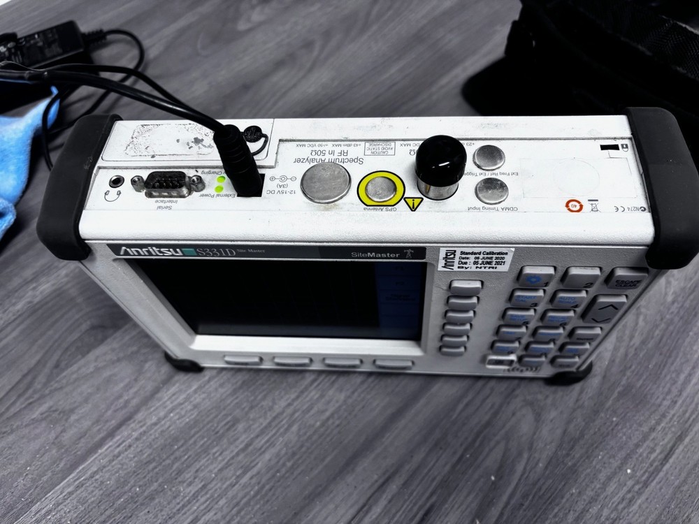 Anritsu S331D: Site Master, Version 5.34, Opt.3 With Battery