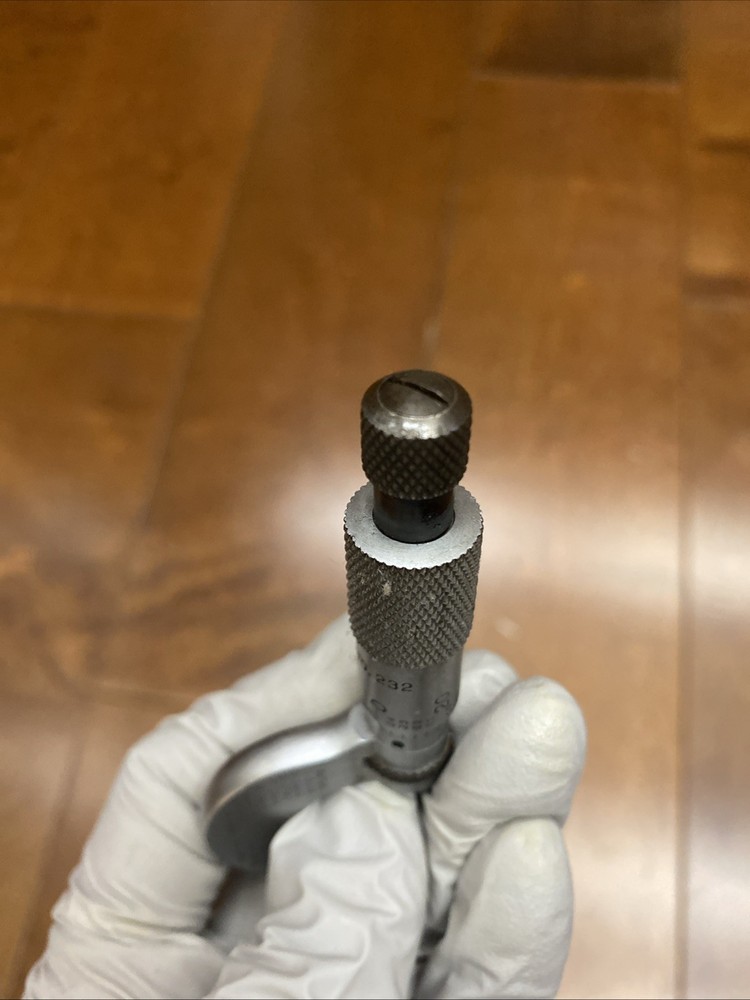 L.S. Starrett 232 Outside Micrometer