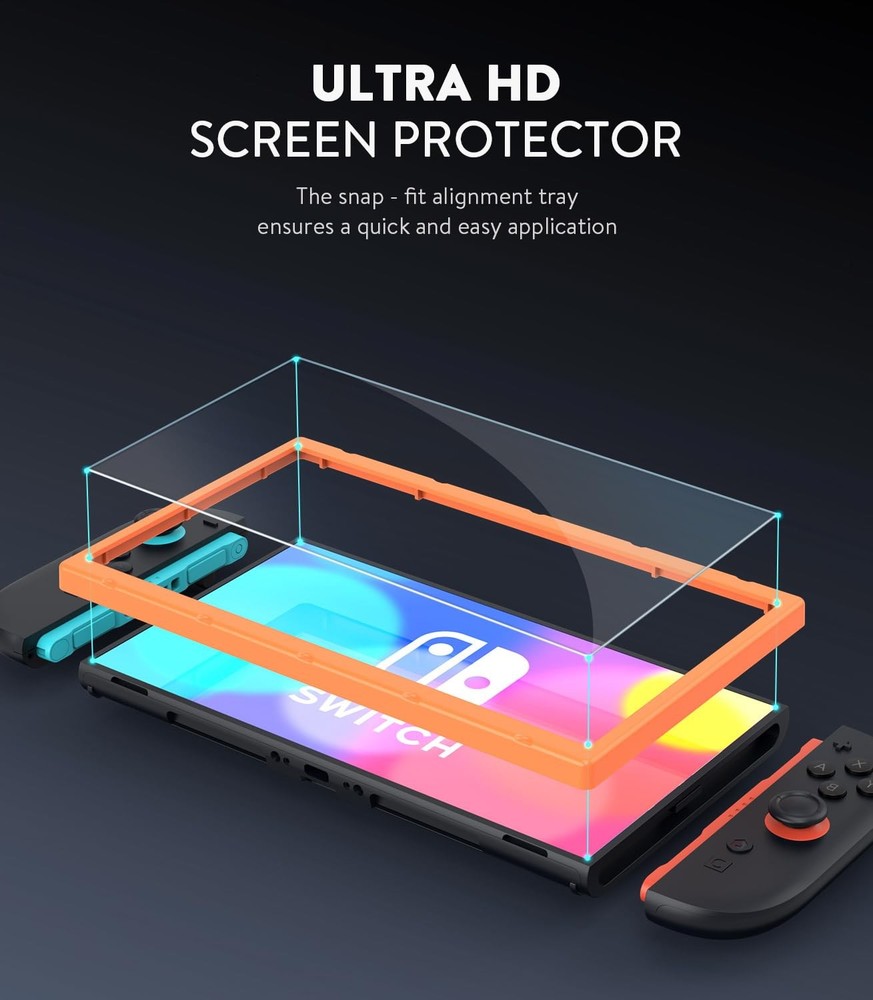 Nintendo Switch 2 Carrying Case and 2 Screen Protector [2025 Upgrade]