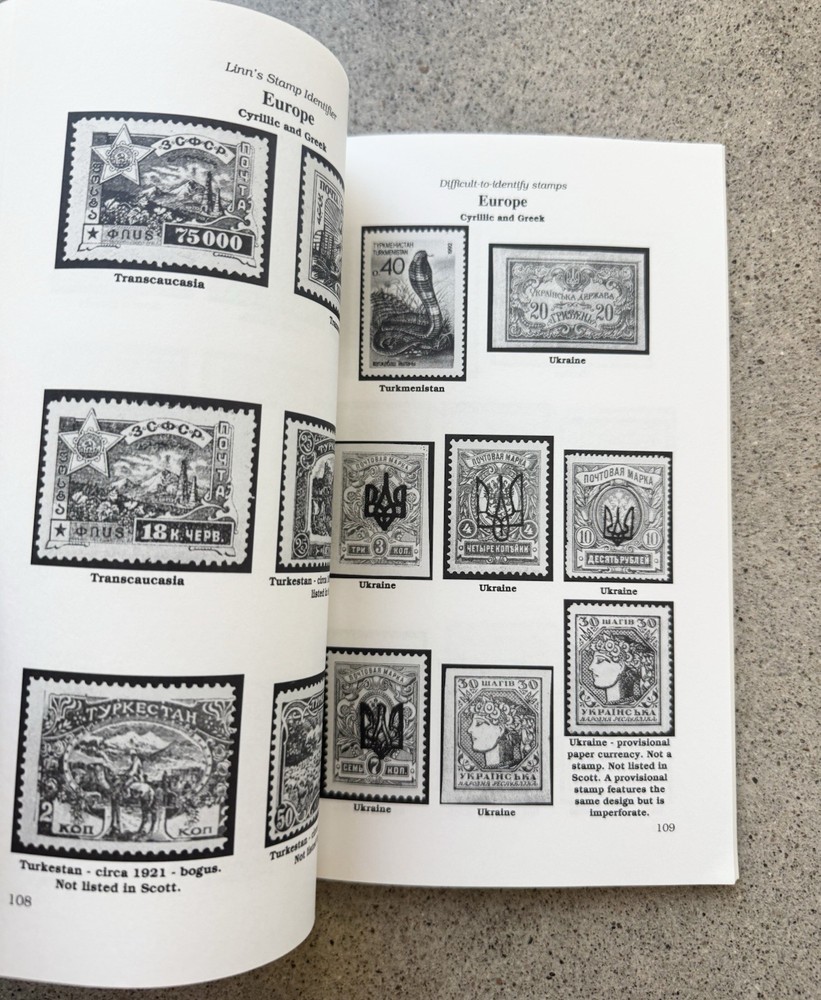 Linns Stamp Identifier 1997 5th Printing Guide World Stamp Identification