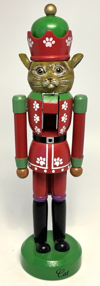 Petsmart  Luv-A-Pet Cat Nutcracker Christmas 9" Holiday