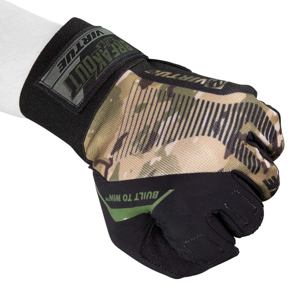 Virtue Breakout Gloves - Ripstop Full Finger - Camo - Medium