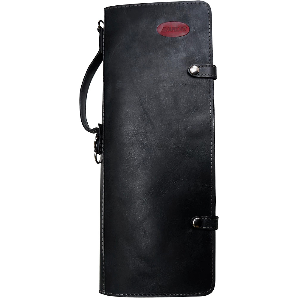 Ahead Handmade Leather Stick Case Black