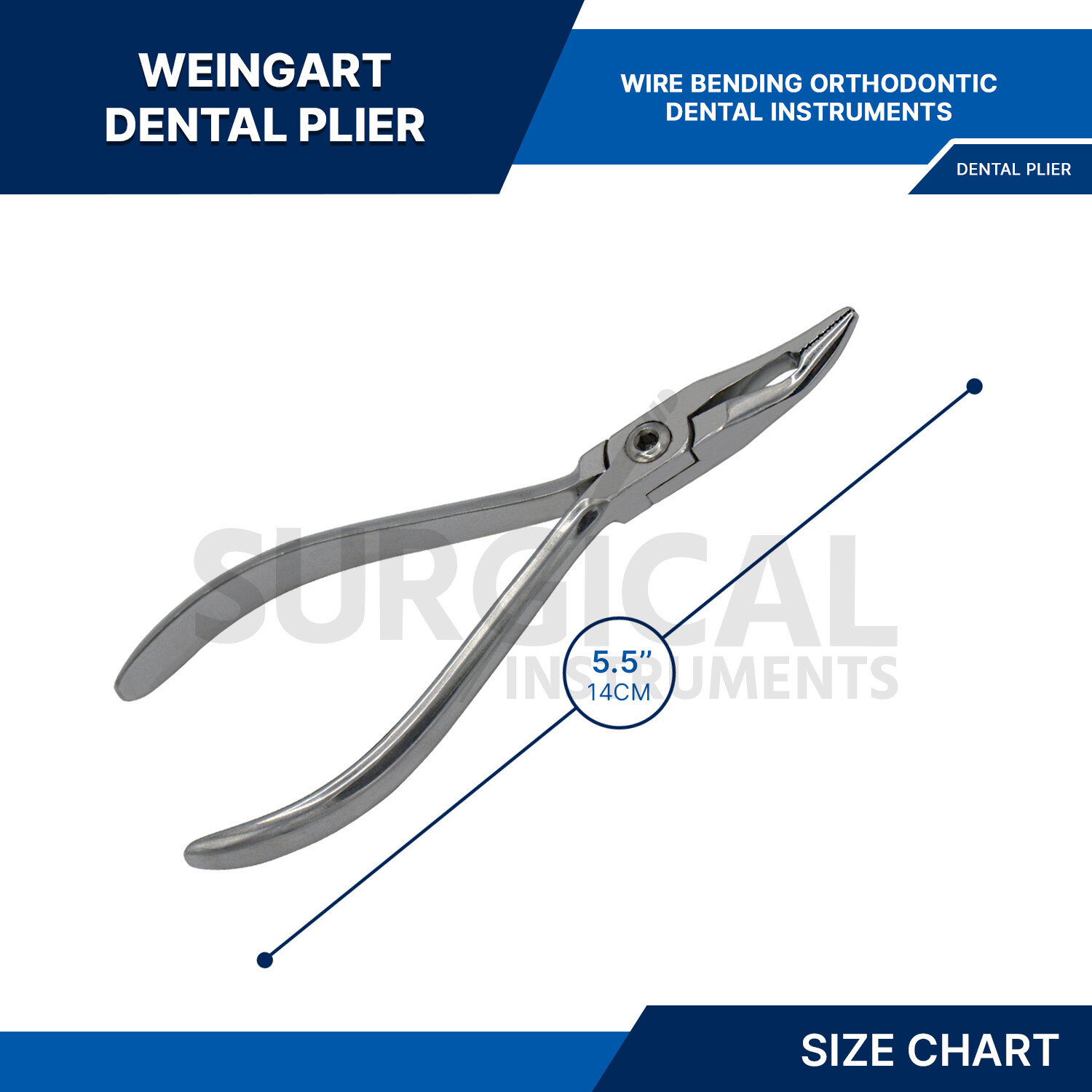 Slim Weingart Plier Orthodontic Instruments Stainless Steel German Grade