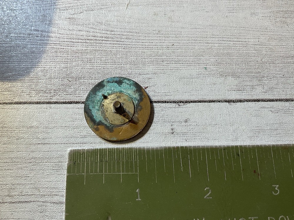ORIGINAL PRE WWII US MP COLLAR DISK