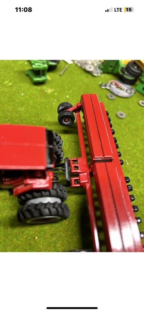 Custom 3d Printed 1/64 Quick Hitch With Implement Adapter