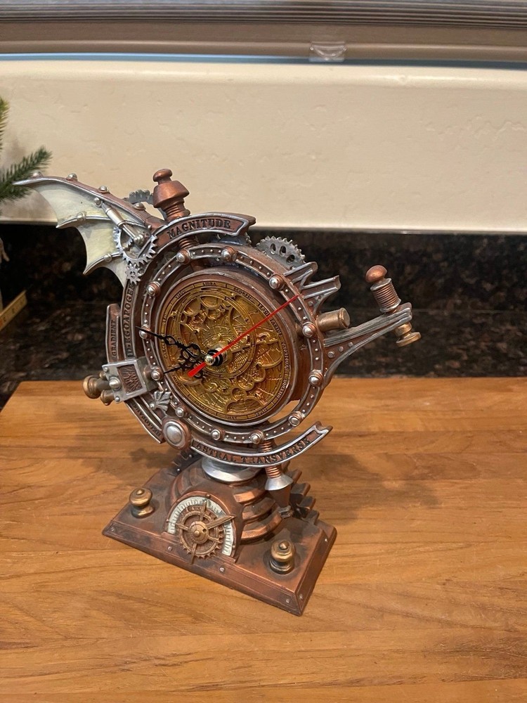 The Stormgrave Chronometer Steampunk Clock