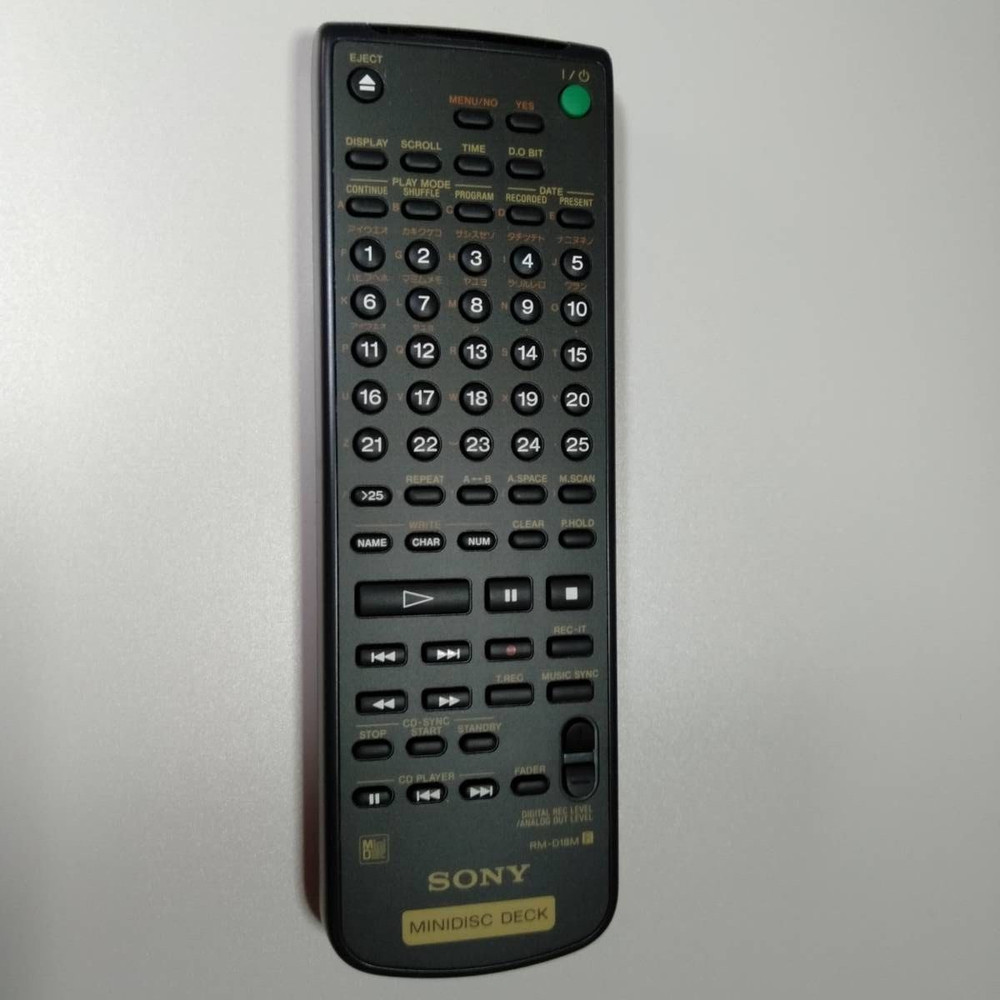 Used Remote control for SONY MDS-JB920 with Tracking