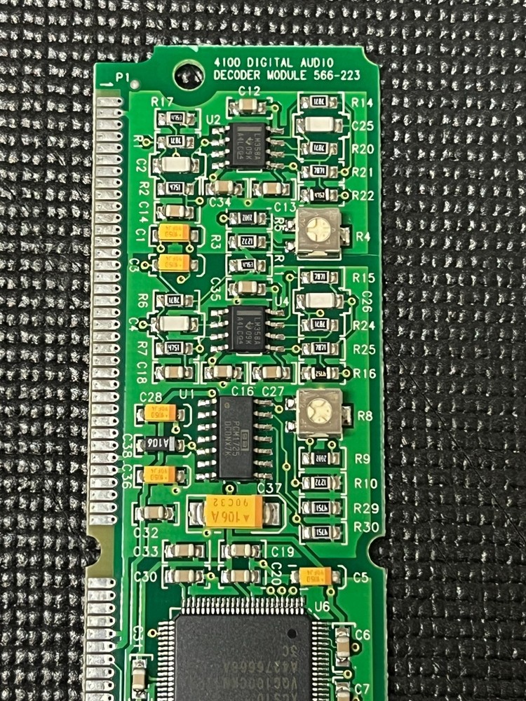 Simplex 4100 637-996 Audio Decoder 566-223 Module