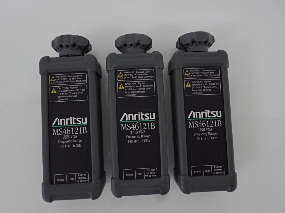 (AS-IS)Anritsu 1-PORT USB ShockLine Network Analyzer MS46121B,6GHz,Lock Error
