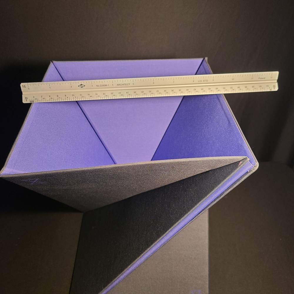 Levit8 - Flat Folding Portable Standing Desk - Large, Light Purple