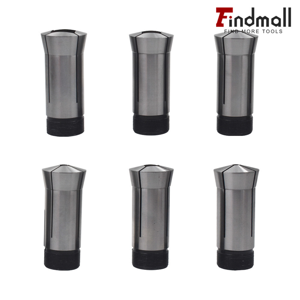 Findmall 5C Square Collet 6 PC Set 1/4",5/16",3/8",1/2",5/8",3/4"
