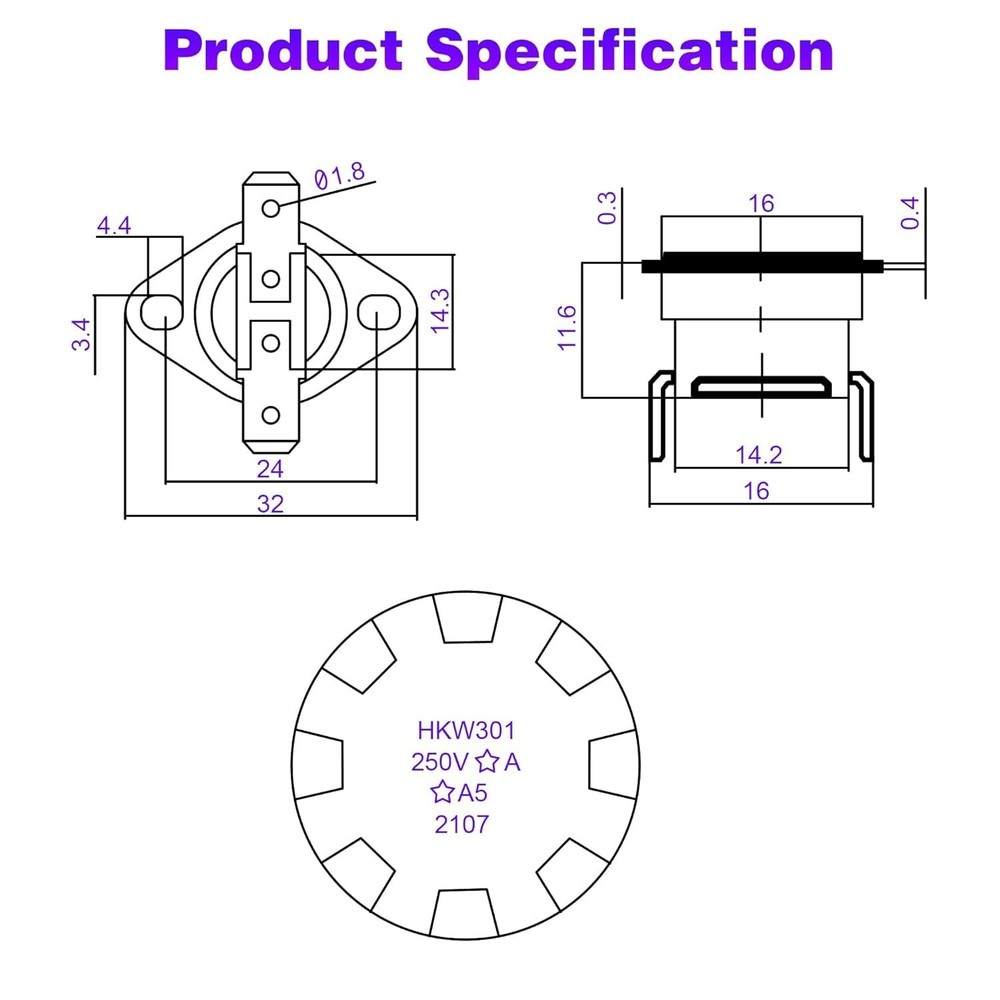 Easy-to-Install L350 Limit Switch Replacement - Essential Rheem Accessory