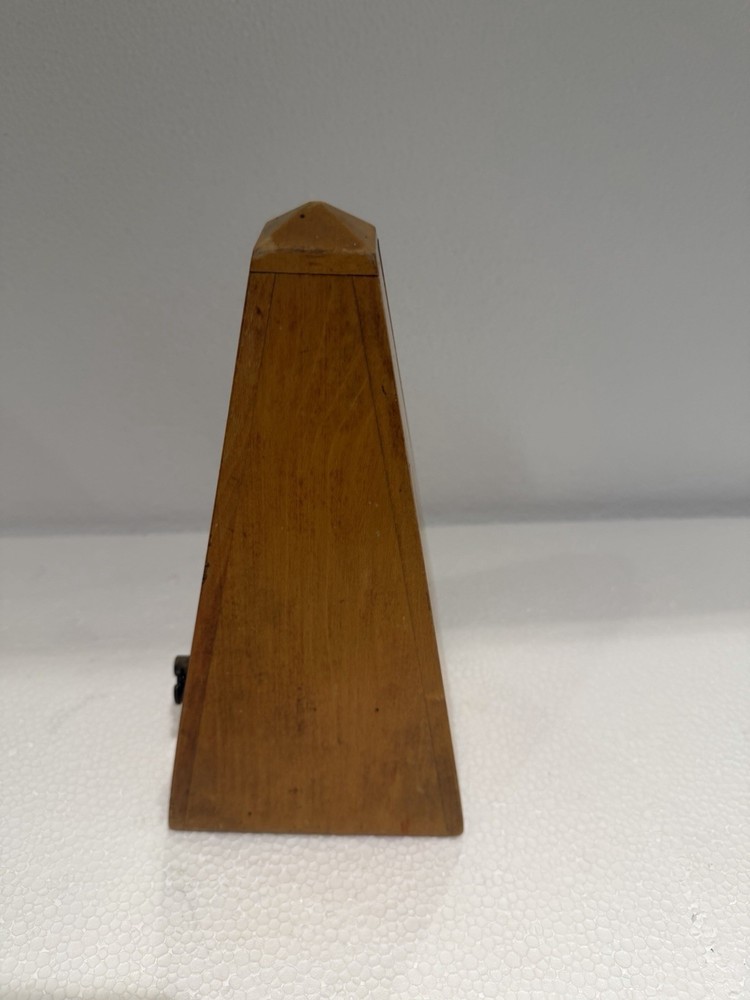Seth Thomas Vintage Metronome de Maelzel Wind-Up Pristine Condition
