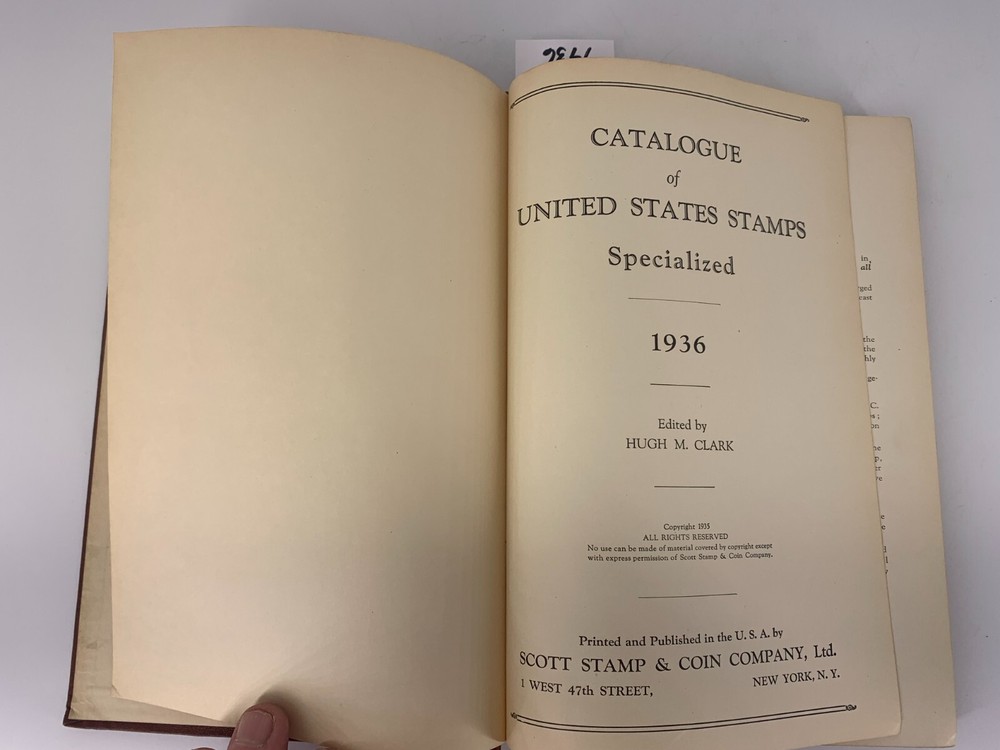 Scott's Stamp Catalog "Specialized" YOU PICK 1936, 1947, 50's & 60's