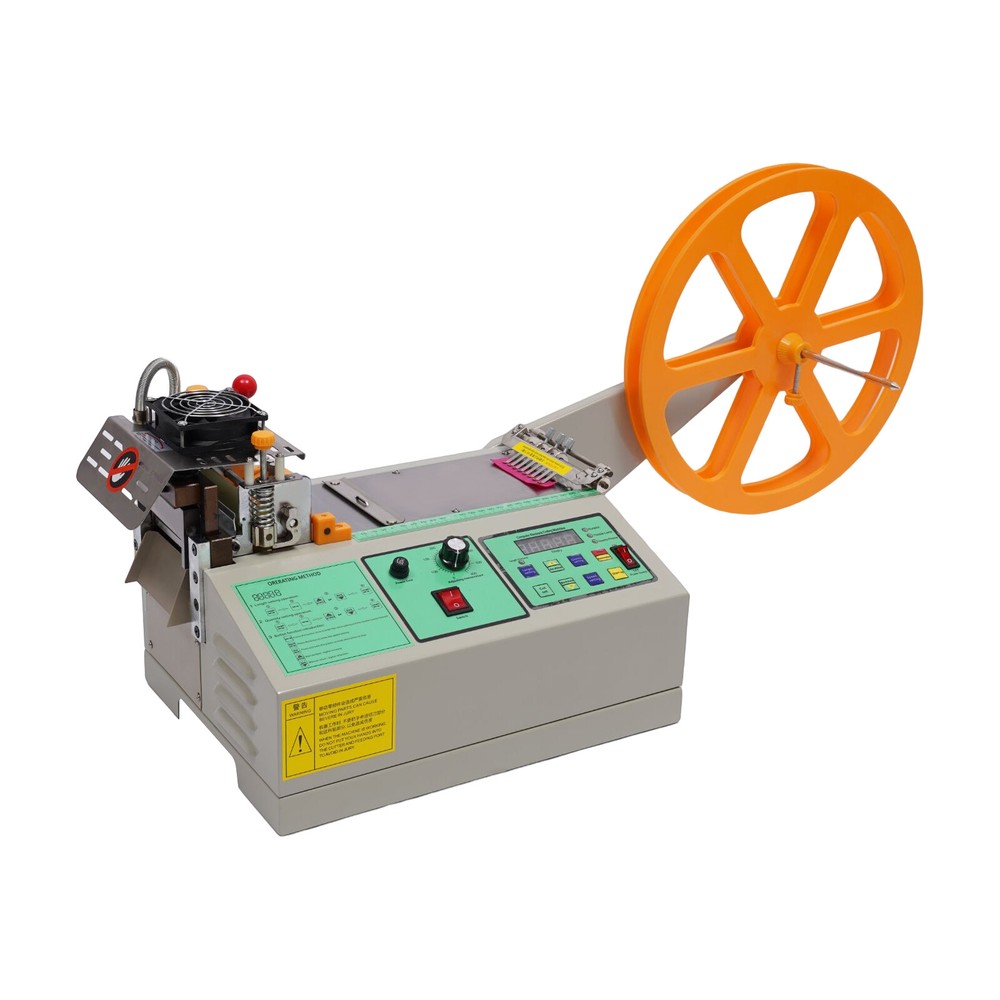 Hot & Cold Webbing Tape Cutting Machine 280W Automatic Textile Ribbon Cutter