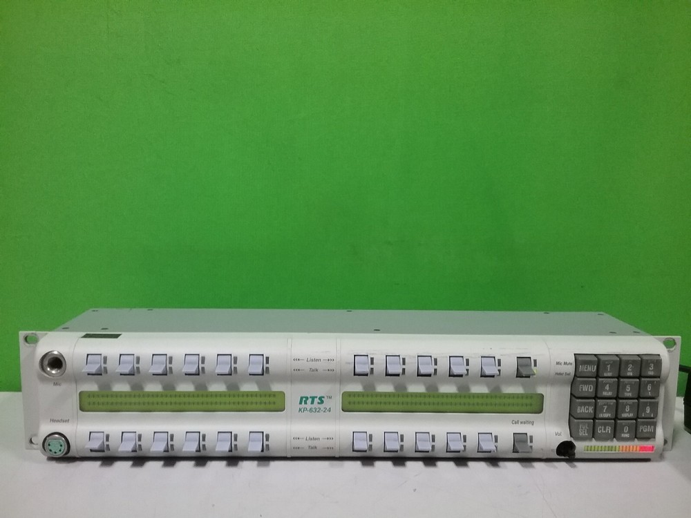 RTS Telex KP-632-24 Chanel Intercom Panel