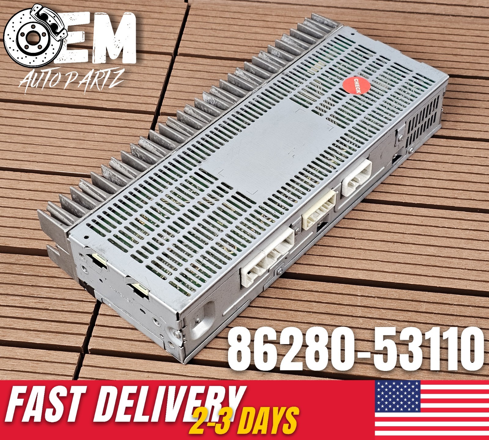 2007-2009 Lexus IS250 IS350 Pioneer Amplifier Factory 86280-53110 Oem Used