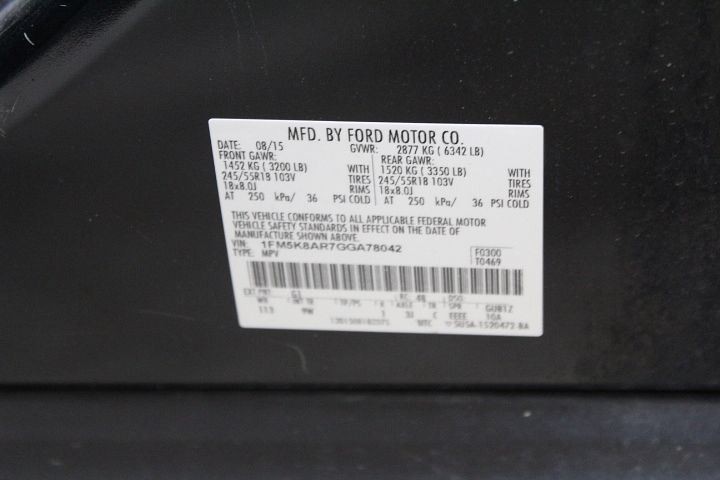Camera/Projector Camera Rear Fits 16 EXPLORER 2333843